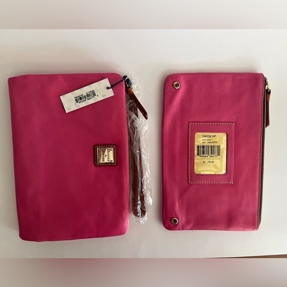 New with Tags - Dooney & Bourke Pink Clutch - Picture 10 of 15